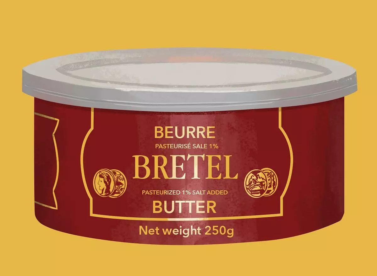 Bơ đóng hộp Bretel