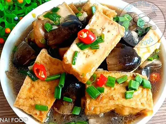 Món đậu hũ kho chay thơm ngon đậm đà