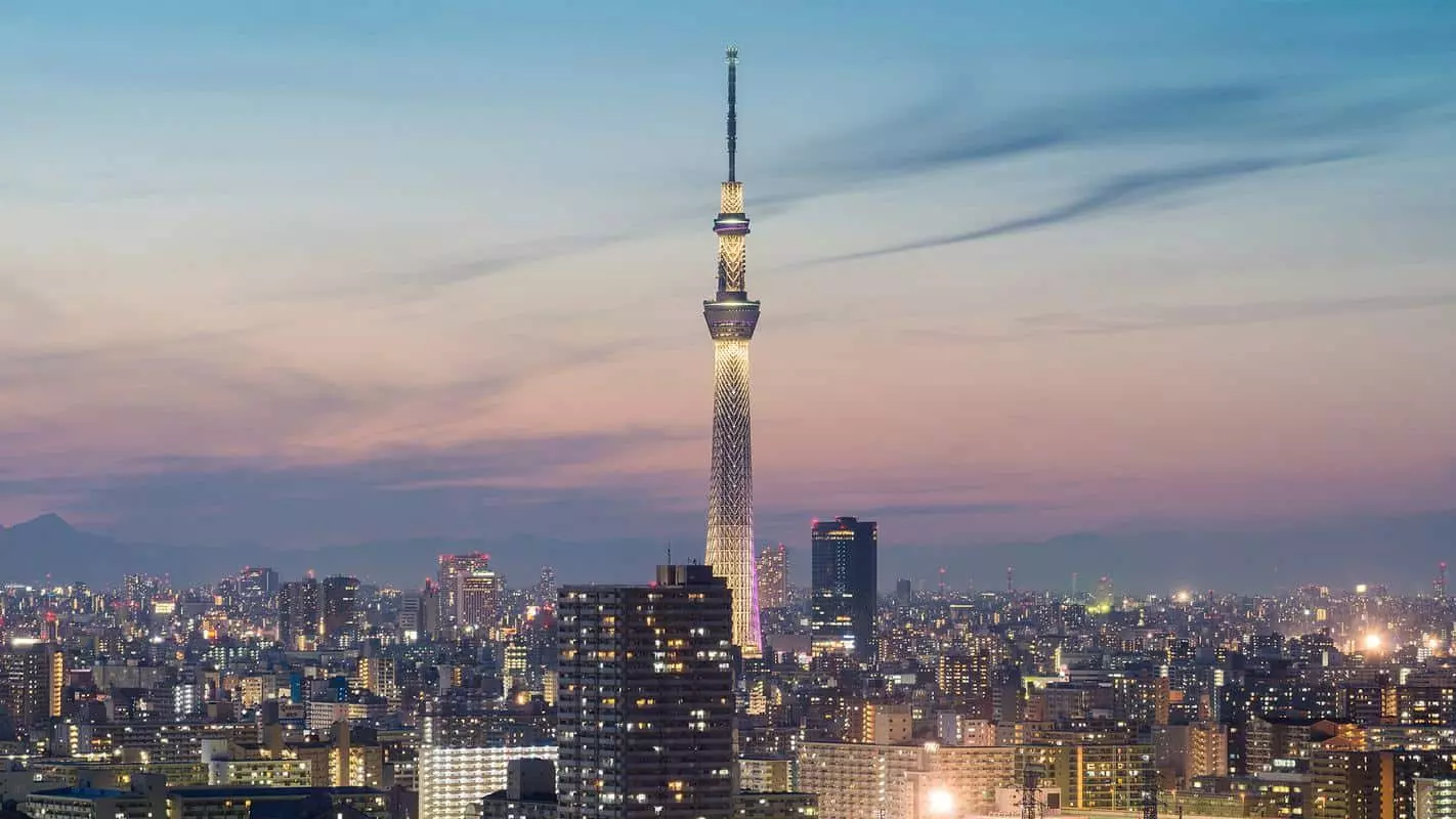 Ngắm toàn cảnh thành phố tại Tokyo Skytree