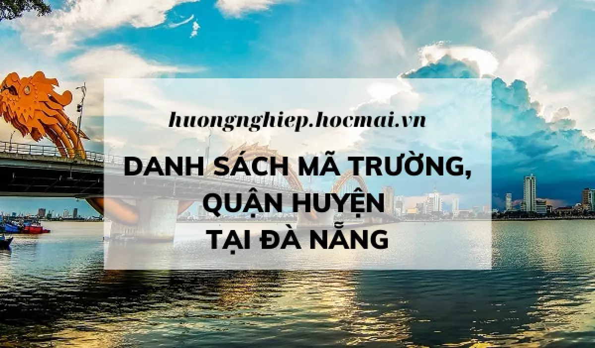 Tra cứu mã trường, mã quận huyện