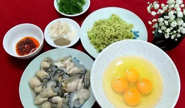 món hàu chiên trứng kiểu Đài Loan