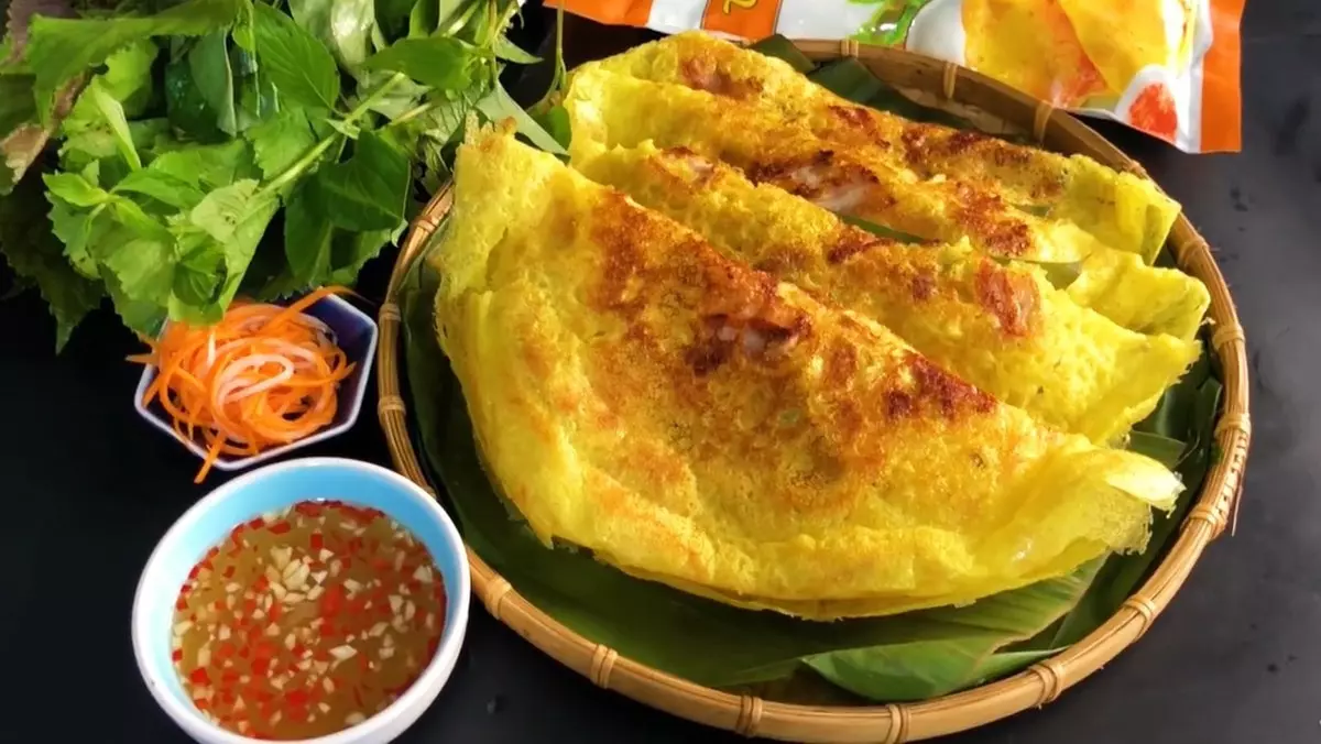 Bánh xèo ngon của Việt Nam