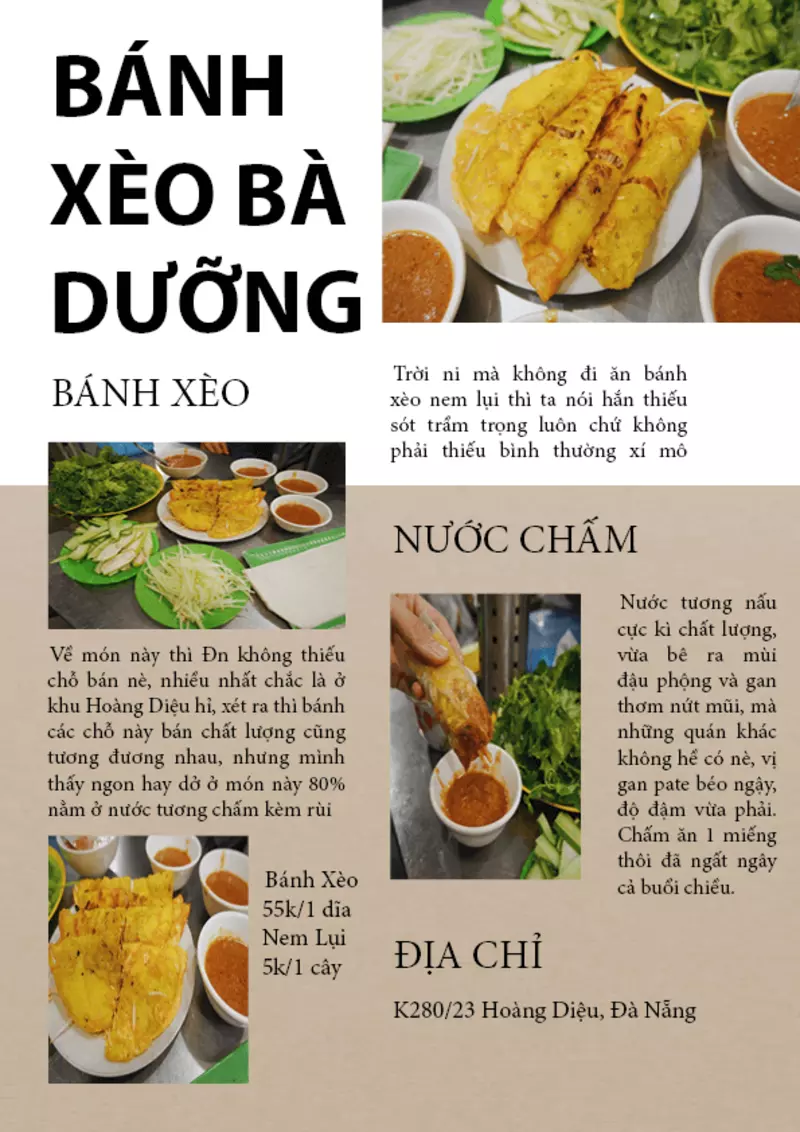 Bánh xèo Bà Dưỡng