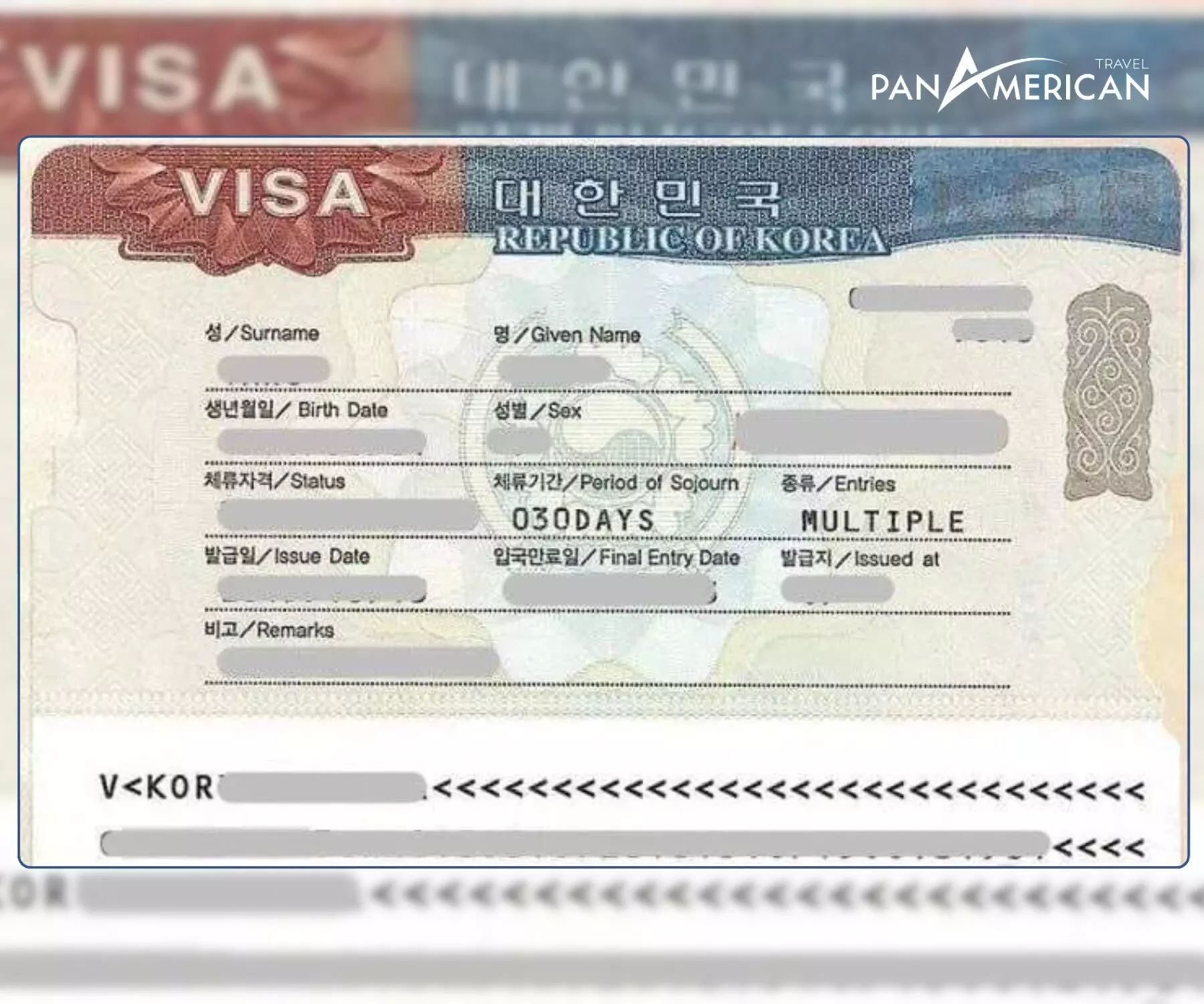 Visa du lịch Hàn Quốc