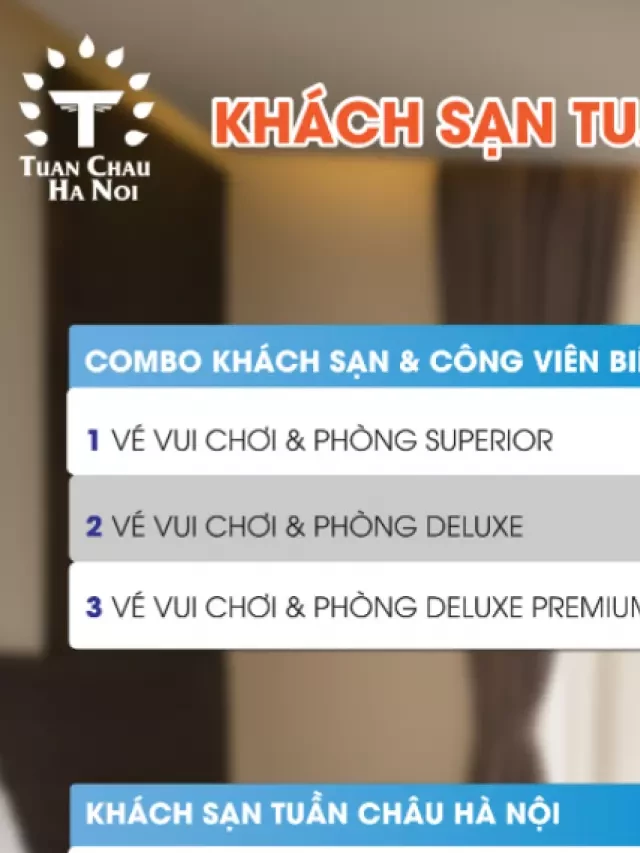   Giá vé bãi biển Tiểu Tuần Châu - Công viên biển Hà Nội mới nhất 2023