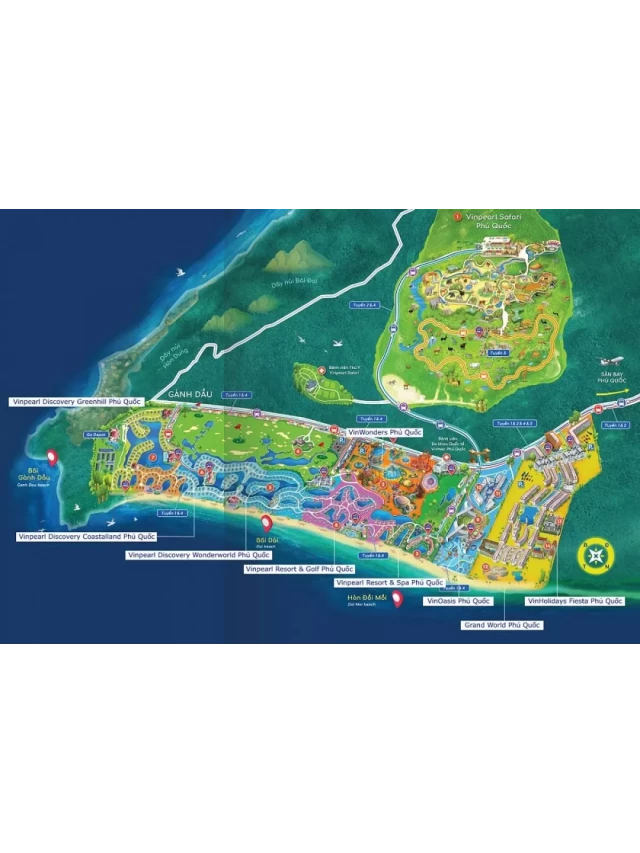   Bản đồ Vinpearl Phú Quốc 2024: Điểm đến tuyệt vời cho chuyến du lịch!