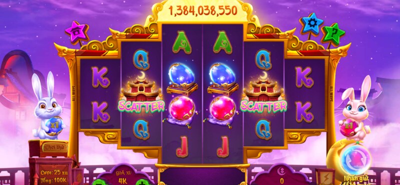 Các biểu tượng may mắn Vươn Tới Cung Trăng slot Debet